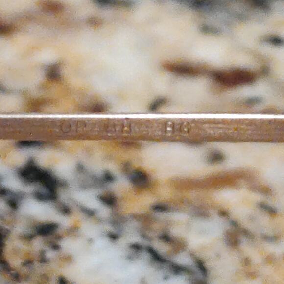 RARE Oliver Peoples OP 88 BG FRAMES ONLY Gold Oval Metal & Clip On Case Mens - Picture 11 of 16